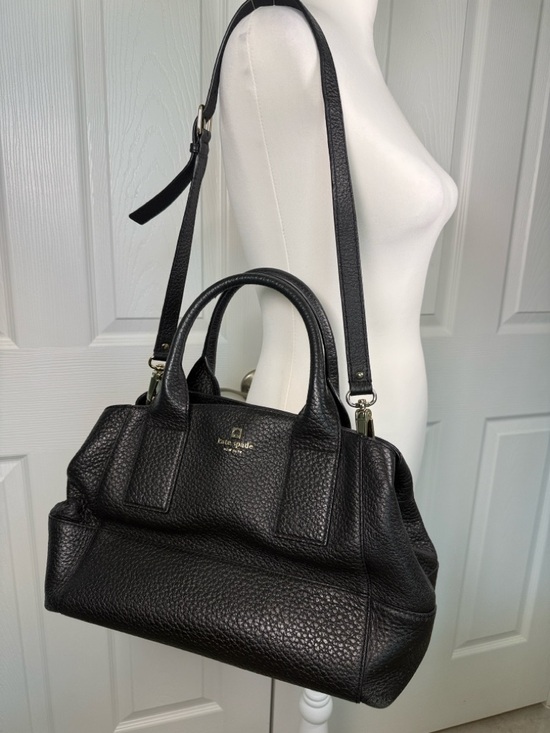 kate spade Handbags - kate spade Southport Sloan Black Pebbled Leather Satchel
